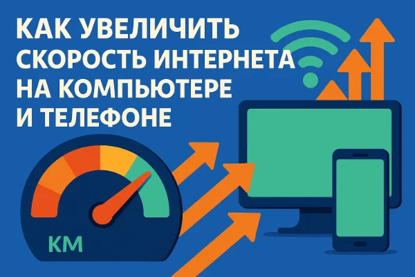 Как увеличить скорость интернета в 2026 году